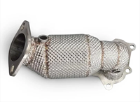 Downpipe Knalpot untuk Hyundai Coupe 2.0T 2009-2015 Modifikasi Knalpot Performa Tinggi Peningkatan Tenaga Performa Balap