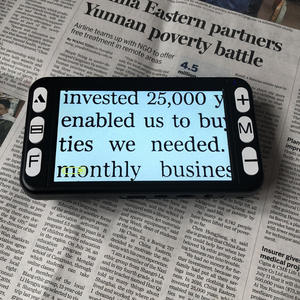 SR050E 5.0 بوصة المحمولة لد المكبر لانخفاض الرؤية الإيدز أداة القراءة المكبر الإلكترونية 2 x-32 x المحمولة عدسة تكبير الفيديو - Product Image 5