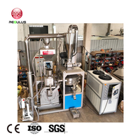 Machine de recyclage de plastique pour flocons de HDPE et PMMA, granulés semi-plastifiés, broyeur à disques pour la recyclage des déchets plastiques