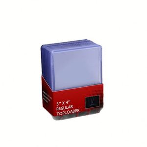 X527 Heavy Duty Waterproof <b>Card</b> <b>Protector</b> Sleeves Clear Plastic Pvc <b>Card</b> Holder Sleeve Pocket Resealable <b>Card</b> Holder - Product Image 2