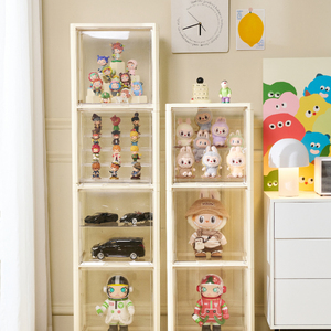Vitrine multifonctionnelle de luxe à commande vocale pour figurines, avec éclairage et roulettes – Service tout-en-un direct usine - Product Image 6