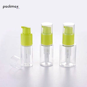 Wholesale 60ml 80ml 120ml transparent plastic PP skincare baby talcum powder <b>bottles</b> dry powder spray <b>bottles</b> with <b>pump</b> - Product Image 5