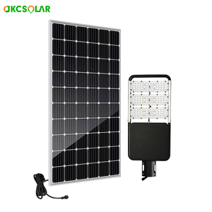 Lampe solaire de rue intelligente à LED JKCSOLAR, extérieure, IP66, en aluminium, MPPT, à énergie solaire, 50w 60w 80w 100w 150w - Product Image 2