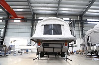 Remorque de camping pliable prête pour l'aventure, directement de l'usine, remorque d'extérieur pour le camping et les voyages tout-terrain