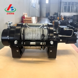 Treuil de dépannage robuste en promotion, 10 000 à 15 000 lb, treuil hydraulique de 5 tonnes avec frein, câble de 10 mm - Product Image 1