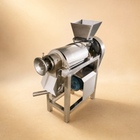 Extracteur de jus d'orange industriel commercial automatique à vis spirale haute productivité pour la pulpe et le jus