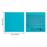 Palette de fards à paupières bleus en gros pour marques de beauté à marque privée, logo personnalisé, 9 teintes mates et scintillantes pour le maquillage des yeux