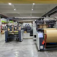 Machine à fabriquer des sacs en papier ROKIN, marque de sacs en papier, vente en gros, sacs en papier personnalisés, machine à fabriquer des sacs en papier blancs