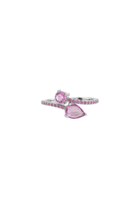 Bague Saphir Rose en Argent Sterling 925 KLSR11768 - Product Image 4