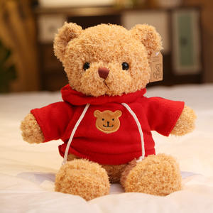 Oso <span class=keywords><strong>de</strong></span> <span class=keywords><strong>Peluche</strong></span> Creativo para Disfrazar, Juguete <span class=keywords><strong>de</strong></span> <span class=keywords><strong>Peluche</strong></span> Suave y Esponjoso para Decoración del Hogar, Alivio del Estrés, Regalos Navideños para Niños - Product Image 2
