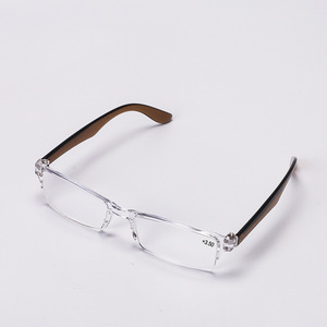 Promozione all'ingrosso occhiali da lettura da uomo in plastica Ultra sottile di un pezzo di moda - Product Image 4