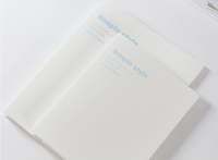 Carnet de notes à spirale imprimé avec reliure B5, couverture en PP et pochettes pour documents, idéal pour l'université, l'école et le bureau