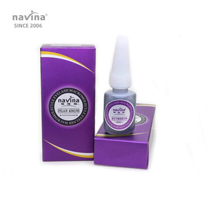 <span class=keywords><strong>Pegamento</strong></span> para Extensión de <span class=keywords><strong>Pestañas</strong></span> <span class=keywords><strong>Navina</strong></span>, 10 ml, Secado Rápido en 2 Segundos, Resistente al Agua por 50 Días, Sin Hidroquinona ni Alcohol - Product Image 1