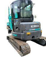 Euse – Mini-pelle hydraulique d'occasion, 5 tonnes, Kobelco Sk55, Sk55Sr