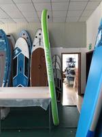 Planche à pagaie gonflable Iboard 11,6' - SUP de surf pour adultes, bleu, construction Drop Stitch, utilisation pour la pêche