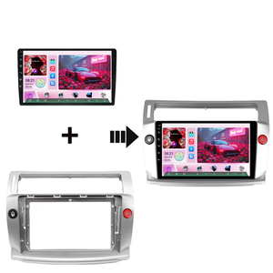 Lecteur DVD de voiture Jiawell 9 pouces avec prise en charge 4G, fonction 360, Carplay, DSP, WiFi intégré, Bluetooth pour <span class=keywords><strong>Citroën</strong></span> C4 C-Triomphe C-Quatre 2004-2009 - Product Image 3