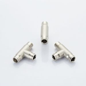 Wusen paysage accessoires haute pression pulvérisation suppression de la poussière humidification connecteur laiton nickelé outils de <span class=keywords><strong>jardin</strong></span> rapides - Product Image 1