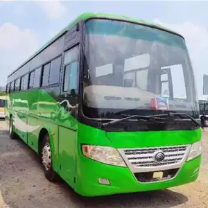 Высококачественный Подержанный автобус Yutong, 60 мест, новые шины, новые сиденья, электрический автобус, распродажа