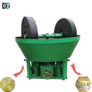 מכונת טחינת עפרות 1-2 טון/שעה, דיסק רטוב, מיועדת לזיקוק עפרות, נמכרת היטב בדרום אפריקה - Product Image 1