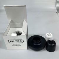 Système de purification d'eau à 15 étapes avec filtration au charbon actif, anti-calcaire, filtre de douche professionnel, élimination du chlore, portable