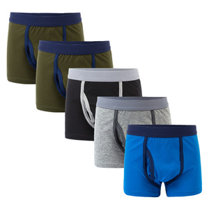ODM/OEM sous-vêtements pour enfants 2-12 ans conception spéciale pour garçons coton Boxer pantalon personnalisé dessin animé mignon motif <span class=keywords><strong>caleçon</strong></span> - Product Image 5