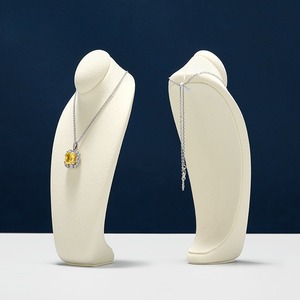 ขาตั้งโชว์สร้อยคอแบบตั้งโต๊ะ รุ่นขาตั้งแบบตั้งตรง พร้อมผ้าไมโครไฟเบอร์สำหรับโชว์เครื่องประดับ - Product Image 3