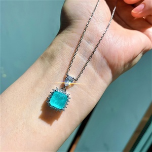 Vintage Minimalist 9*9mm Cubic Zirconia Inlaid Jewelry Eco-friendly Copper Sunflower Pendant <b>Cross</b> <b>Chain</b> Necklace for Women - Product Image 3