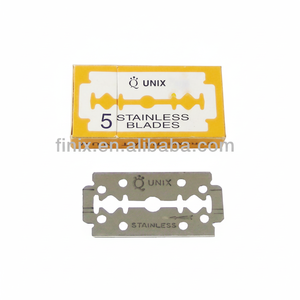Lame en acier inoxydable UNIX pour rasoir, type amincissant pour le rasage - Product Image 1