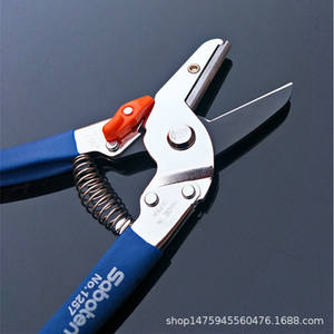 กรรไกรตัดแต่งกิ่งโซโบเทน 1257 สแตนเลสสตีล หัวตรง ดีไซน์แบบผีเสื้อ สำหรับกิ่งหนา ตัดแต่งผลไม้และดอกไม้ - Product Image 5