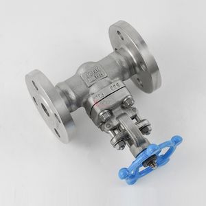 Válvula de gaveta flangeada forjada API ANSI 150-1500LB PN16-160 304 316 de alta pressão de vapor A105 F11 F22 F5 aço inoxidável - Product Image 2