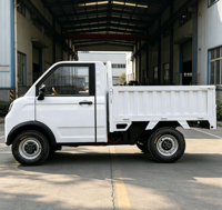 Camionnette électrique mini-benne LHD L6E certifiée CEE COC, nouvelle énergie, batterie lithium, plateau large 1,6*1,35m