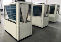 Refroidisseur d'air sec sur pied à moteur CC 500 kW, compatible CO2, pour systèmes de réfrigération industrielle et de supermarchés