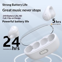 Audífonos Inalámbricos VX01 Semi-in-ear, Resistentes al Agua IPX-4, Pantalla Táctil, Llamadas, Pantalla LED Digital, Bluetooth con Reducción de Ruido
