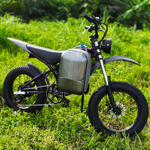 Vélo de montagne à gros pneus pour adulte, moteur arrière 1000W 48V, pneus de 20 pouces, vélo électrique à <span class=keywords><strong>2</strong></span> roues, entrepôt européen, suspension intégrale - Product Image 6