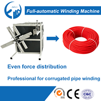 Extrudeuse automatique haute productivité pour la fabrication de mini-tuyaux flexibles en plastique, machine à conduites de câbles électriques