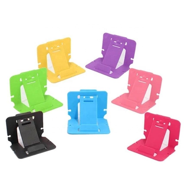 Universal Mini Foldable Card Phone Stand Holder Flexible Mobile Phone Holder for iPhone Samsung Xiaomi Smartphone