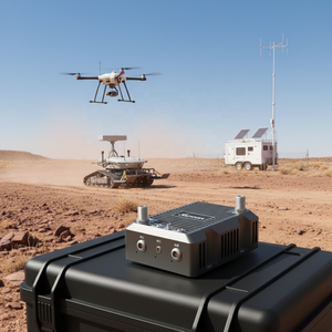 Industrial Grade <b>IP</b> Mesh Radio Long-Range 20KM/50KM MU04 Pro Mesh Radio for Unmanned Ground & Aerial <b>Systems</b> - Product Image 1