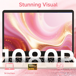 Vente en gros d'usine, nouveau portable Intel N95 Quad-Core 14,1 pouces, 1,7 GHz, SSD, Full HD 16:09, écran IPS, clavier anglais, Windows 11, étudiant - Product Image 6