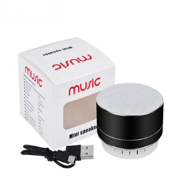 A15 New Portable logo Printing Outdoor Small Home Theater Speaker System Wireless A10 Metal Big Sound Speaker for iphone