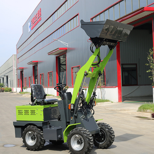 Spot <strong>Supply</strong> Zero-emission <strong>Mini</strong> Electric Loader Earth-moving Machinery Wheels Sit Down Loader Factory <strong>Direct</strong> - Product Image 1