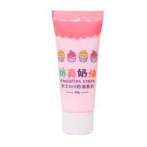 Colle crème simulée 50ml, matériau de bricolage pour coques de téléphone, boîtes de papeterie, accessoires en résine - Product Image 4