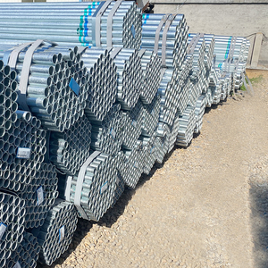 75 75mm Galvanized Steel <strong>Pipe</strong> <strong>Schedule</strong> 40 ASTM A53 Seamless for Cattle Barn Structure Heavy Duty <strong>Support</strong>