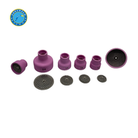 Pièces de torche de soudage TIG WP9 WP26, y compris buse en céramique, filet, pince, isolateur, toutes tailles, Tonyweld, 10 pièces/boîte