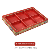Plateau de présentation de bijoux de style chinois personnalisé pour bagues plateaux de présentation de bijoux pour colliers et pendentifs plateaux organisateur de bijoux empilables