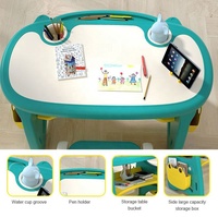 Nouvelle hauteur réglable enfants Table d'activité lecture bureau d'étude bébé Table à manger et chaise enfants Table de jeu