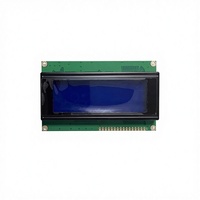Module matriciel Microtech COB 2004 20x4 points S6A0069 STN Monochrome LCD Zone active 76,0x25,2mm Rétroéclairage bleu -20°C~70°C 6