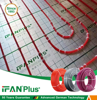 Tuyau multicouche en plastique IFAN OEM ODM PEX Al Pex pour eau chaude et froide, chauffage par le sol, tuyaux PEX orange et bleus