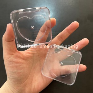 ISMAN Nuevo Diseño Transparente Cuadrado en Forma de Corazón Envase Vacío para Bálsamo Labial Estuche Compacto de Plástico para Maquillaje, Colorete y Paleta de <span class=keywords><strong>Sombras</strong></span> 5g - Product Image 2