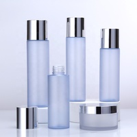 Bouteilles en plastique PET les plus populaires pour l'emballage – Bouteille de toner givrée de 100 ml, 120 ml, 150 ml avec bouchon à vis ABS pour col 24/410