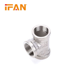 IFAN Stainless Steel Hose <strong>Fittings</strong> Full Size PN25 Female Thread Socket Tee Elbow Stainless Steel Water <strong>Pipe</strong> <strong>Fitting</strong> - Product Image 5